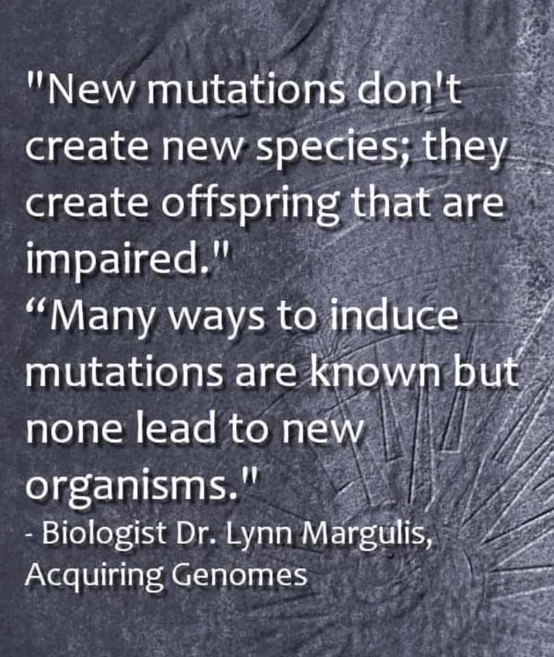 Margulis om mutasjoner