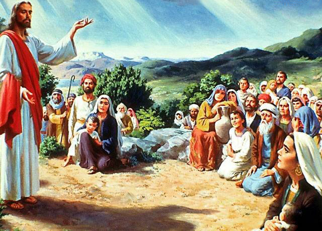 Jesus forkynner