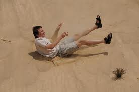 fotfestet forsvinner